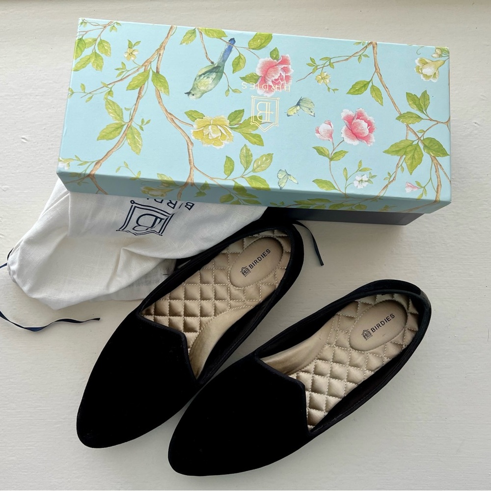 Birdies The Heron Sz 9 Black Velvet